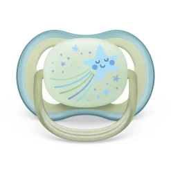 2 ciucci ultra air night time 0-6 mesi decorazione stella/uccellino – philips avent