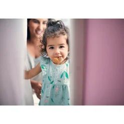 2 ciucci ultra soft 6-18 mesi colore viola/arancione – philips avent