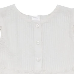 Abito a bottoni bimba giromanica rosa