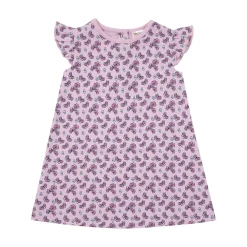 Abito estivo bimba rosa stampa farfalle