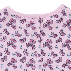 Abito estivo bimba rosa stampa farfalle