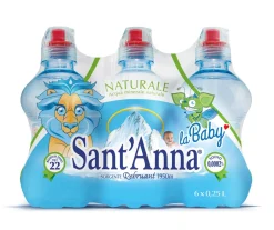 Acqua sant’anna nat 0,25 l p&p – sorgente rebruant