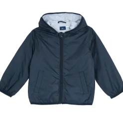 Antivento blu tinta unita