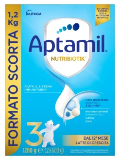Aptamil – 3 latte di crescita nutrobiotik 1.200gr (2 buste x 600gr)