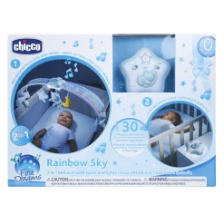 Arcolettino rainbow sky azzurro – divertimento sopra la testa