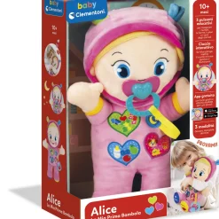Baby clementoni – 17201 – alice, la mia prima bambola interattiva