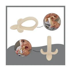 Babymoov set pappa 6-12 mesi 3 pezzi first’isy volpe beige