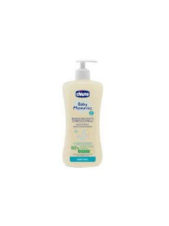 Bagno delicato corpo e capelli baby moments chicco baby skin