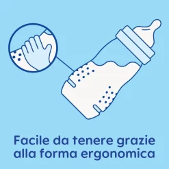 Biberon easy active baby bottle 330 ml 4+ mesi, tettarella misura 3 piatta e simmetrica, rosa – mam