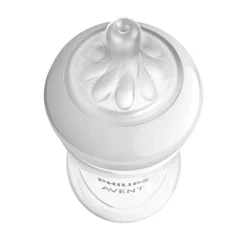 Biberon natural con tettarella a risposta naturale decorazione koala da 260ml 1m+ | senza bpa – philips avent
