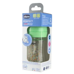 Biberon perfect easy 150ml in vetro verde – chicco