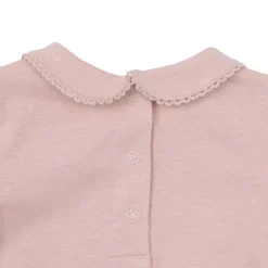 Body manica lunga bimba rosa