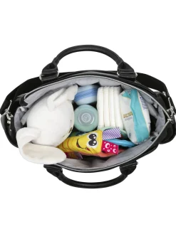 Borsa mysa black satin