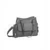 Borsa shoulder con tasche grey