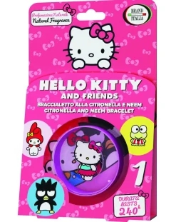 Brand-italia hello kitty and friends braccialetto alla citronella e neem