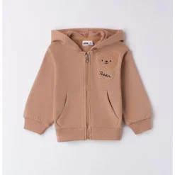 Cardigan felpa biscotto