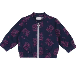Cardigan fleece blu fantasia unicorno – chicco