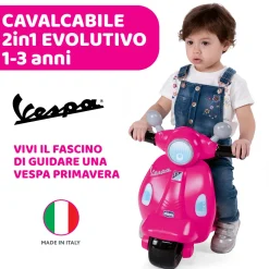 Cavalcabile vespa primavera rosa – avventura rosa su ruote