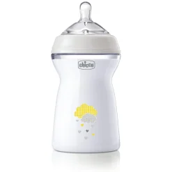 Chicco – biberon naturalfeeling neutro, 6m+, 330 ml, flusso veloce
