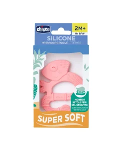 Chicco – massaggiagengive soft iguana rosa 2m+