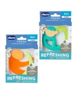 Chicco – massaggiagengive fresh scimmia e bradipo 4m+