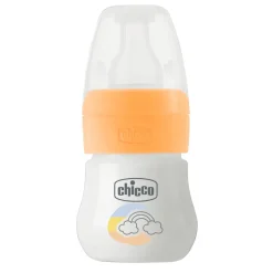 Chicco – micro biberon arancione 60ml silicone 0m+