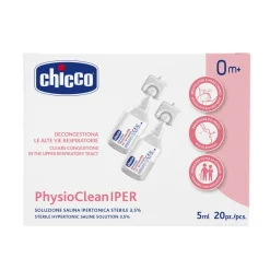 Chicco – physioclean soluzione ipertonica 20 pz 5ml