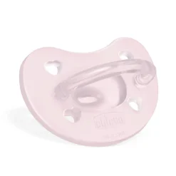 Chicco – physioforma gommotto rosa in silicone 2 pezzi | 2-6 mesi