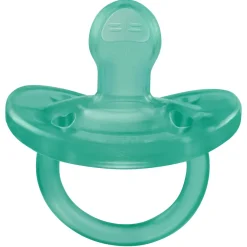 Chicco – physioforma gommotto blu/verde in silicone 2 pezzi | 6-16 mesi