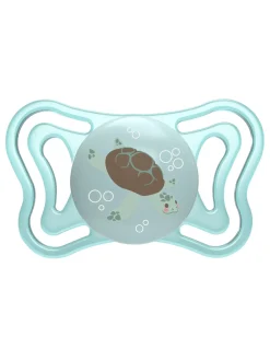 Chicco 2 succhietti physio light sil 6-16m azzurro