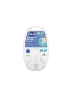 Chicco tettarella perfect 5 fl.pappa pappa 6m+ silicone 2 pz