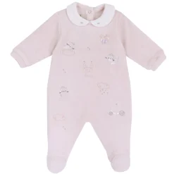 Chicco – tutina con apertura patello – in ciniglia