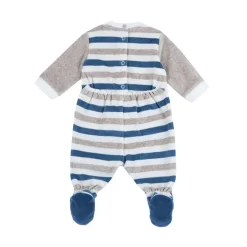 Chicco – tutina con apertura patello – in ciniglia