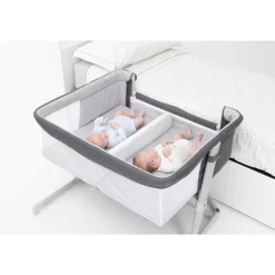 Chicco next2me twins magnet grey