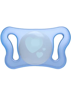 Chicco physioforma micrò blue, silicone, 0-2 mesi, 2 pezzi