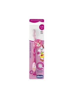 Chicco spazzolino 3-6 anni rosa