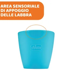 Chicco tazza in silicone