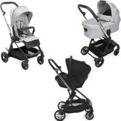 Chicco trio one4ever light con kory essential silverleaf