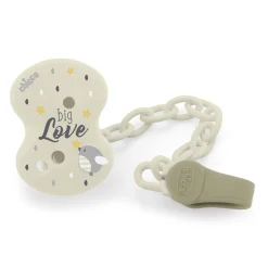 Clip con catenella chicco colori assortiti