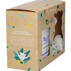 Cofanetto musti peluche + acqua profumata – mustela