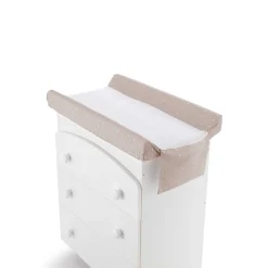 Coprifasciatoio spugna stelline tortora – giordani