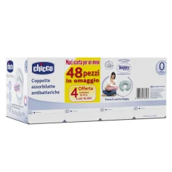 Dischetti assorbilatte quadri-pack – 120 pezzi – chicco