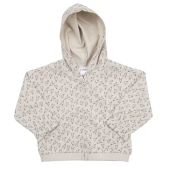 Felpa bimba begie stampata