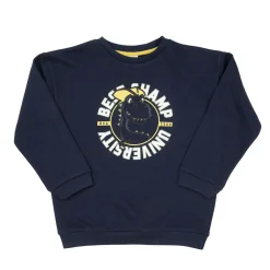 Felpa bimbo blu stampata