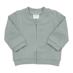 Felpa bimbo verde con zip