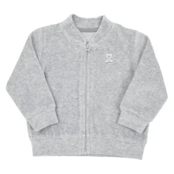 Felpa ciniglia bimbo grigia