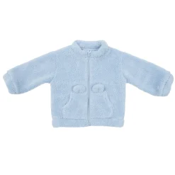 Felpa morbida bimbo azzurra