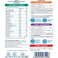 Flaconcini monodose (x6) con erogatore spray kids – acqua di sirmione