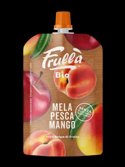 Frutta frullata bio mela pesca mango 100gr
