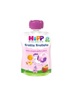 Frutta frullata mela pesca e prugna gialla (unicorno) 90 gr